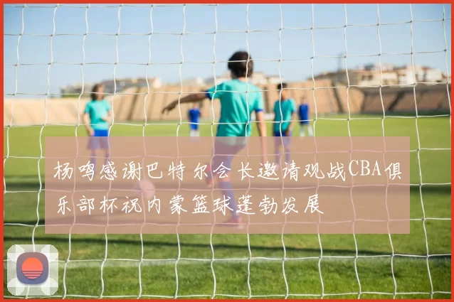 杨鸣感谢巴特尔会长邀请观战CBA俱乐部杯祝内蒙篮球蓬勃发展